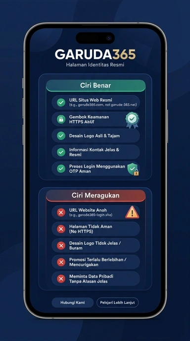 Kanal Resmi garuda365 untuk Pengguna Android Indonesia